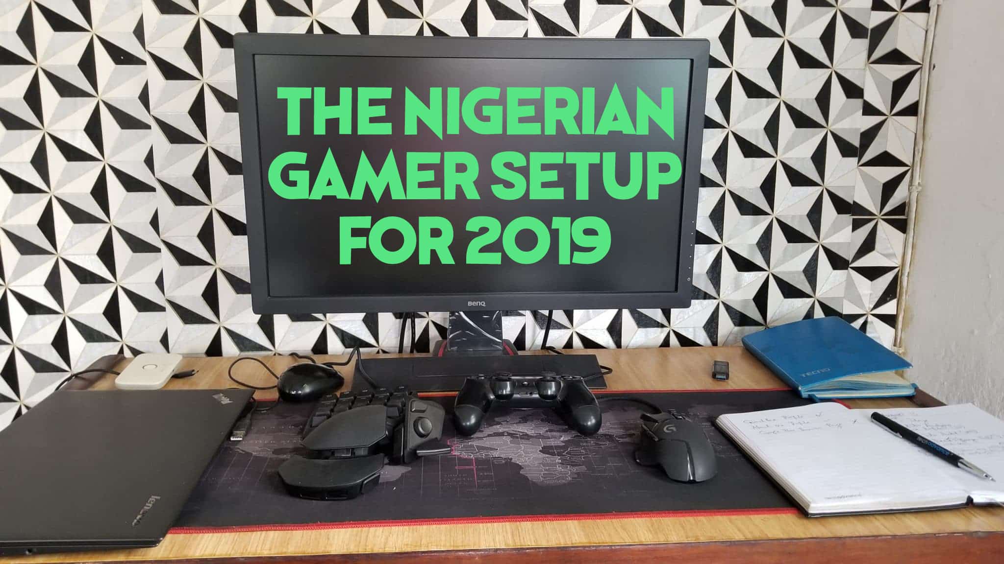 nigerian gamer setup