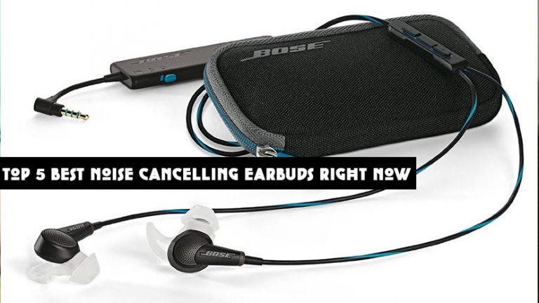 Top 5 Best Noise Cancelling Earbuds (2021 Buyers Guide)