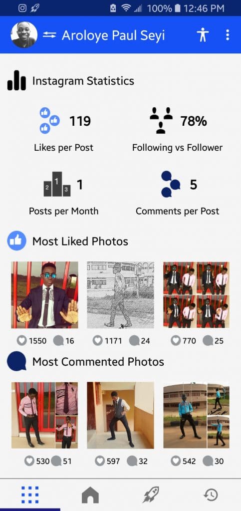 free instagram statistics