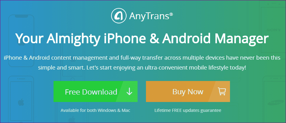 AnyTrans iOS 8.9.6.20231016 instal the new