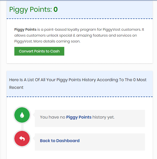 piggy points