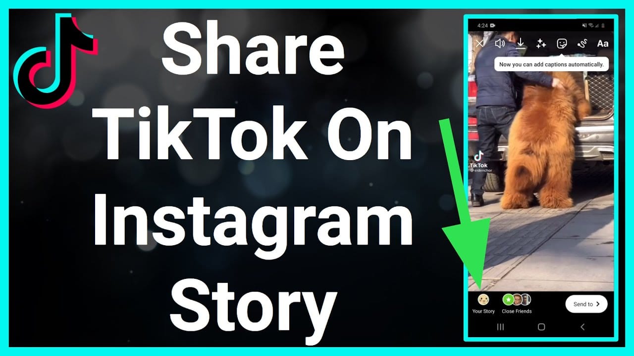 How To Share Your TikTok Videos to Instagram Story