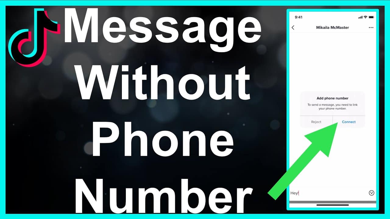 How To Send Messages on TikTok Without a Phone Number
