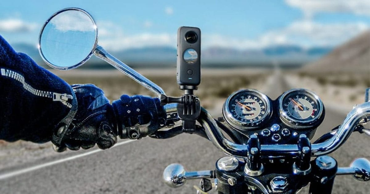 360 camera for motorcycle