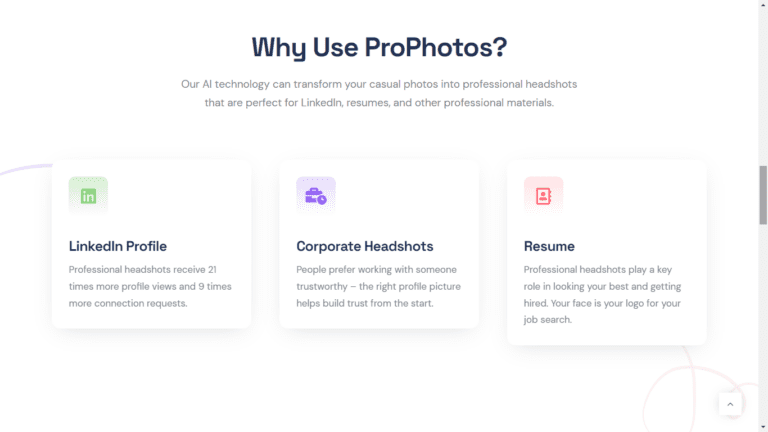 ProPhotos AI Review 2023 (Create Professional AI Headshots)