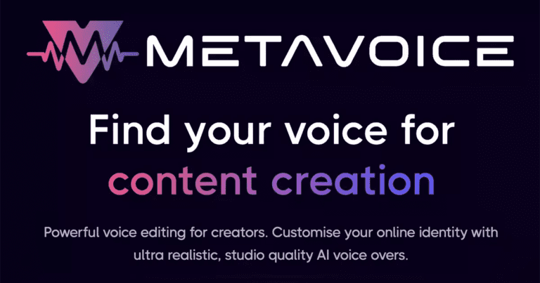 MetaVoice Studio Review: Find Your Unique Voice for Product Videos