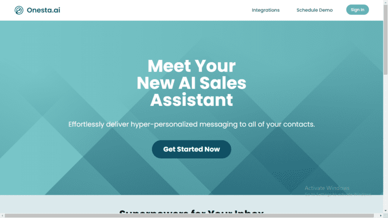 Onesta AI Review: Compel Your Contacts with Hyper-personalized Messages