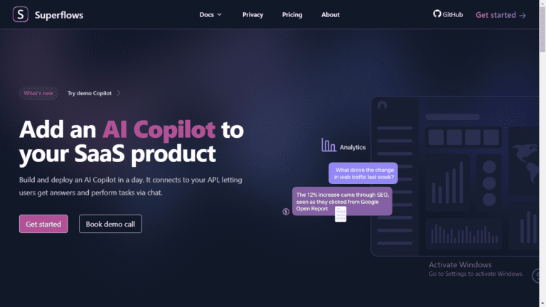Superflows Review: Introducing AI Copilot to Your SaaS Product