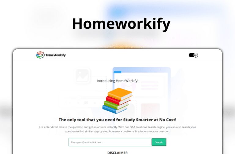 HomeWorkify Review: What is it and Why You Should Try it