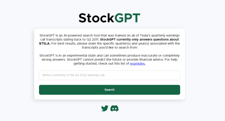 StockGPT Review: AI-Powered Stock Search Engine