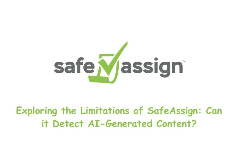 Does Safeassign Detect AI?