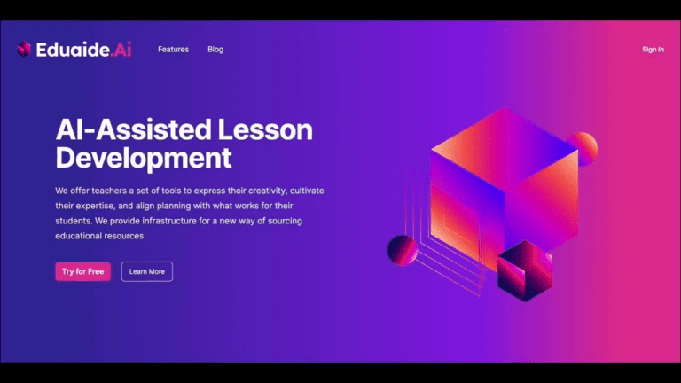 Eduaide.ai Review: Easily Create Learning  Material for Students