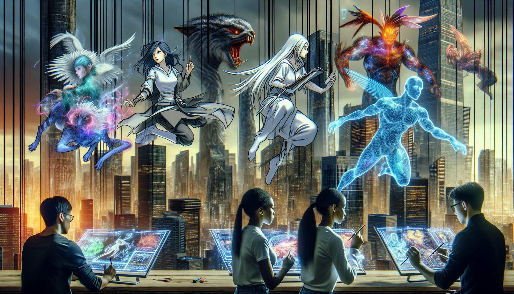 Revolutionary AI-powered manga creation