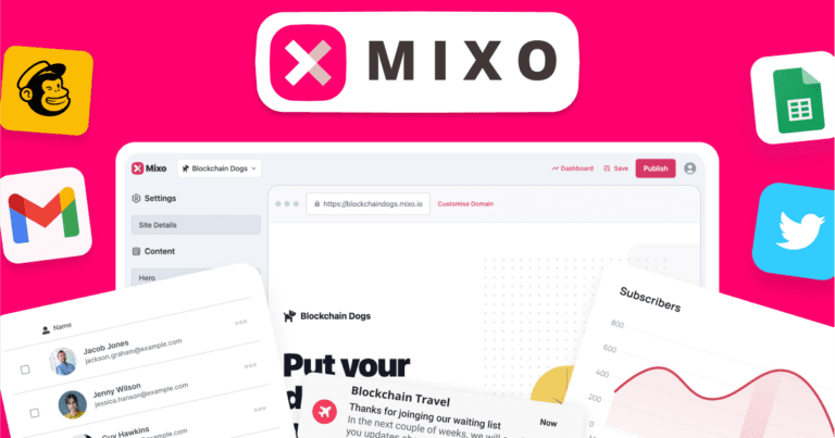 Mixo AI: Build A Website with AI in Seconds