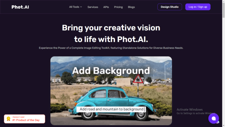 Phot.AI: Generative-AI Magic Tool for Photo Editing & Design