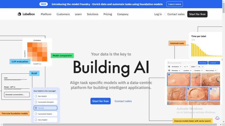 LabelBox: Free Data-centric AI Platform for Building AI Applications
