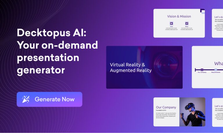 Decktopus AI: Your AI Powered Presentation Maker