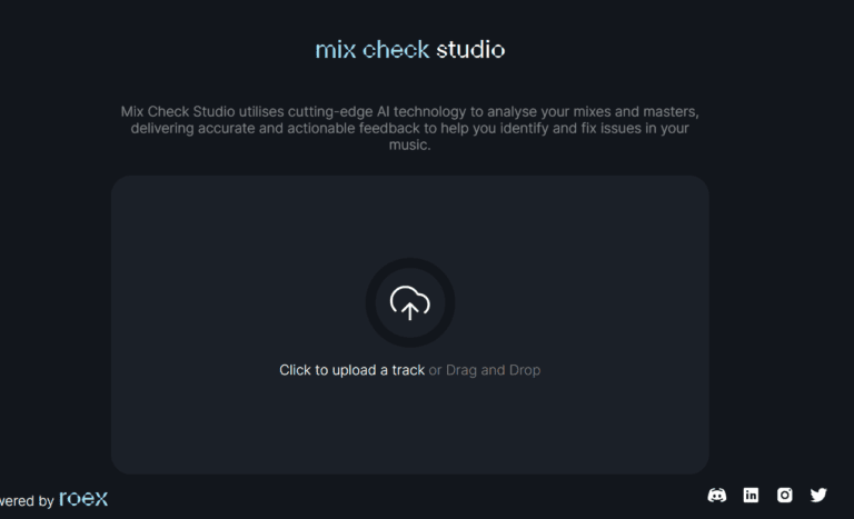 Mix Check Studio: Uses AI Technology to Mix and Master