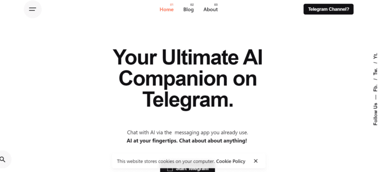 Chatoga: Ultimate Artificially Intelligent Companion on Telegram