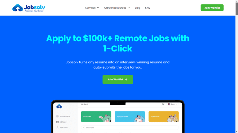 Jobsolv: Craft Interview-winning Resume to Land Your Dream Job