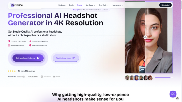 Best AI Headshot Generators